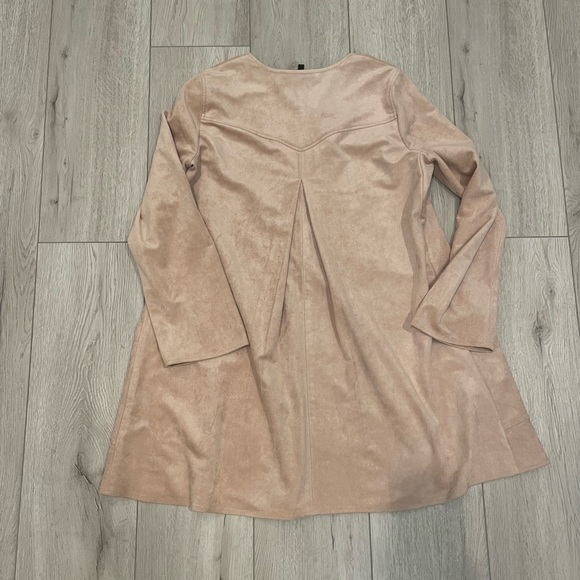 BCBG MaxAzria Faux Suede Dress - Picture 6 of 16